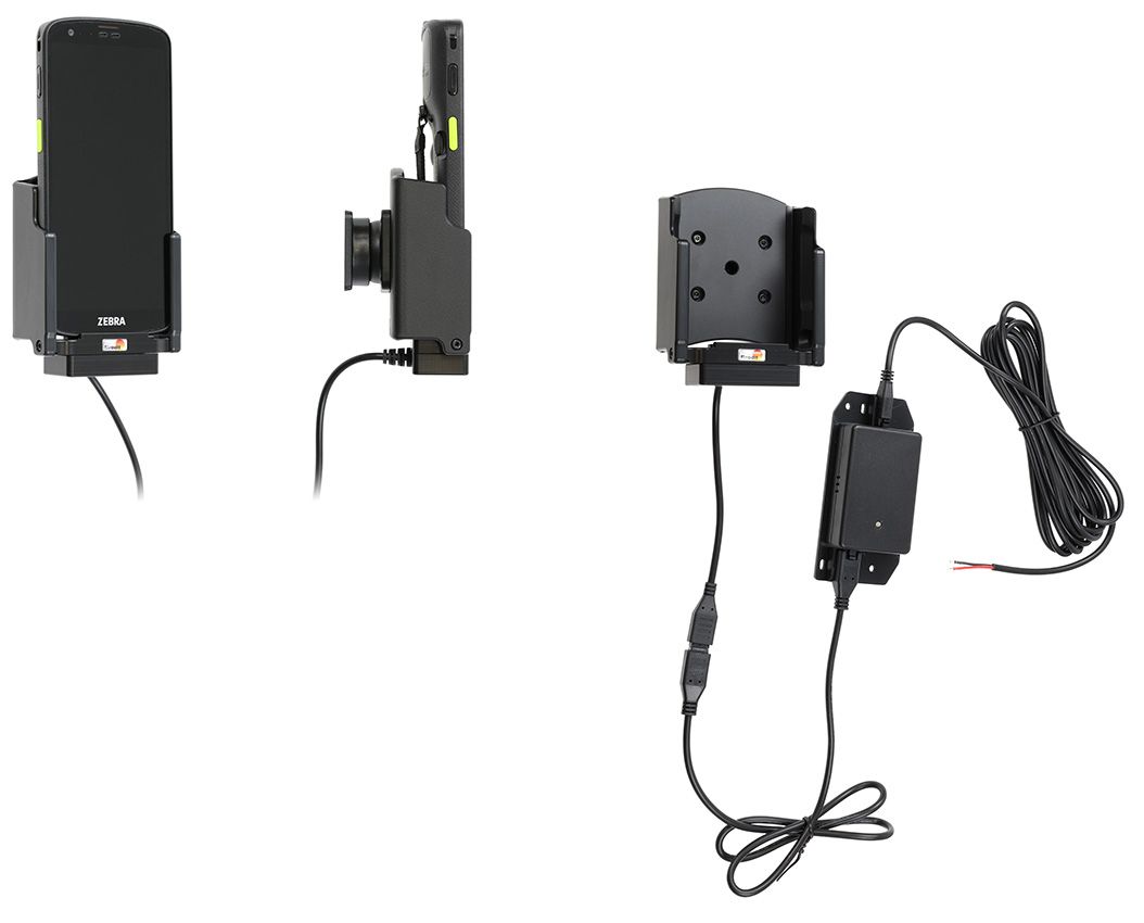 Brodit support fixé install.Zebra TC101/TC201 pogo