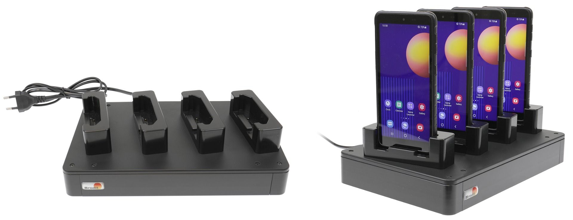 Brodit chargeur table multi 4pcs-Samsung Galaxy Xcover 5