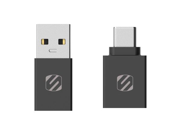 Kabeladapter usbC - usbA en usb A -usbC Scosche