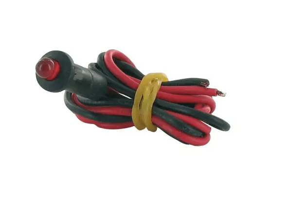 LED d'alarme 12V rouge clignotante