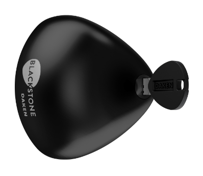Blackstone noir Combo serrure antivol  ( 1 pc, 2 clé)