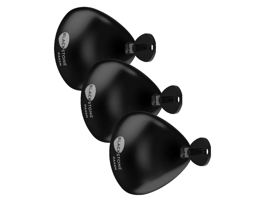 Blackstone noir Combo serrure antivol  ( 3 pc, 6 clé)