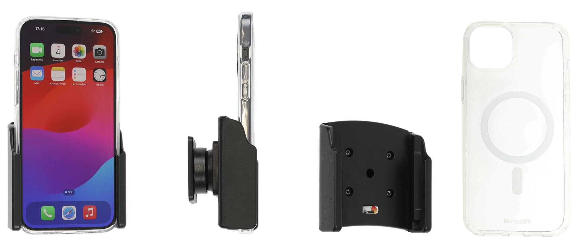 Brodit support Apple iPhone 15 Plus with Magnetic case