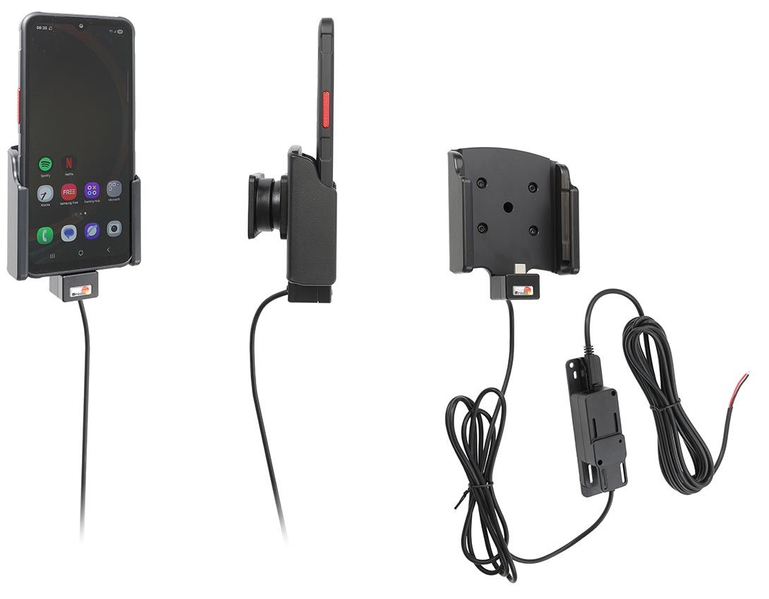 Brodit support/chargeur Samsung  XCover 7 Pro fixé insta