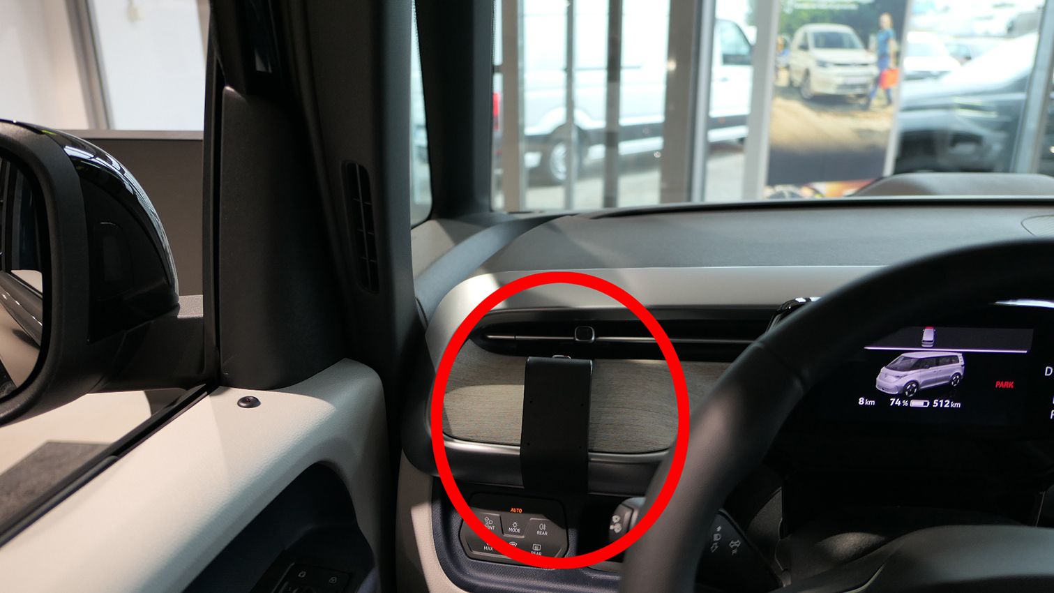 Proclip Volkswagen ID.Buzz 23- gauche-NOT Cargo