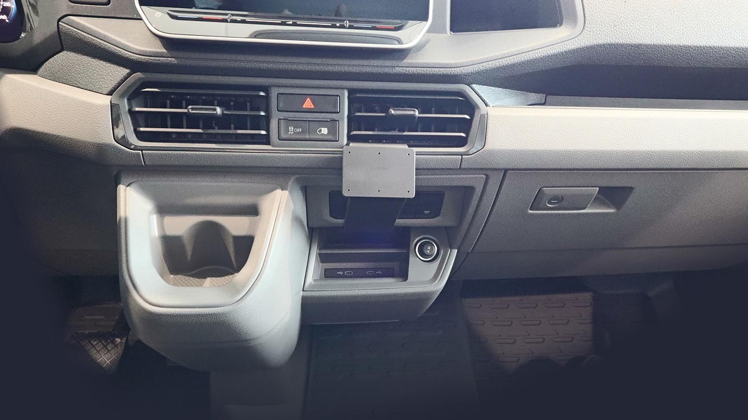 Proclip MAN TGE/ VW Crafter 25- incliné montage-ONLY automat